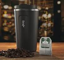 Kengis Thermo Kaffeebecher To Go | Wiederverwendbare Thermobecher mit  Auslaufsicherem Deckel | Edelstahl spülmaschinenfest thermotasse für Heiße  & ...