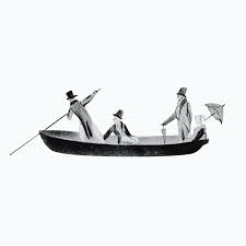 Download Premium Vector Of Victorian Men In Rowing Boat Vintage Vintage Illustration Boat Illustration Boat Icon