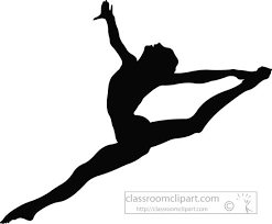Black And White Kids Exercise Clipart Gymnastics Clipart Clipart Silhouette Performing Gymnastics Floor Exercise Clipart 509 Classroom Clipa Floor Workouts Gymnastics Floor Chest Workout Routine