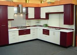 Cherry Red Modular Kitchen Accessories Google Search Modern Kitchen Paint Kitchen Cabinets Color Combination Kitchen Furniture Design