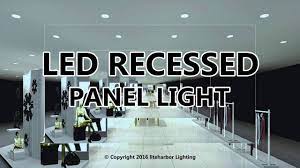 Usalight.com has a fantastic selection of 4 recessed led downlights. 4 6 Super Thin Slim Round Or Square Recessed Led Panel Light Youtube
