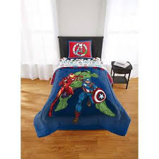 Twin, twin xl, full, queen, and king. Avengers Marvel Comics Boys Twin Comforter Sheets Bonus Sham 5 Piece Bed In Bag