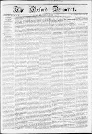 The Oxford Democrat: Vol. 5, No. 22 - July 14,1854