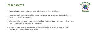 Gang Violence Ppt Download