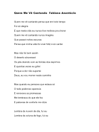 C por cantar agora e senti sua unção. Letras Elba