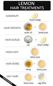 Best Natural Lemon Hair Treatments Lemon Hair Hair Treatment Diy Hair Care