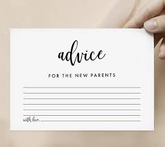 Despite this, there are some tips that can help make you a better mom or dad. Free Baby Name Keepsake Advice For The New Parents Instant Download Printable Printable Market