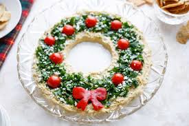 Try some of our vegetarian recipes and meatless meals to fit your vegetarian diet! Easy Christmas Appetizer Hummus Wreath Two Healthy Kitchens