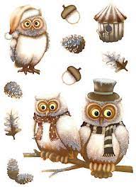 Hier ist es warm und geműtlich ca 21 cm fensterbild aus tonkarton liebevoll gestaltet, beidseitig gearbeitet und akzentuiert. Fensterbild Set Eulen Fenstersticker Weihnachten Herbst Winter Fenster Deko Ebay