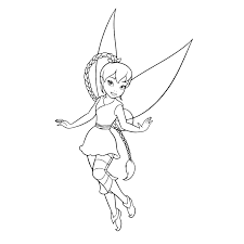 Tinkerbell kleurplaat disney kleurplaat animaatjesnl. Tinkerbell Kleurplaten Leuk Voor Kids