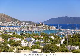 Letar du efter resor till bodrum? Turkiet Bodrum Turkiet Vacker Bodrum Destination Popular Helgdag Synhall Canstock