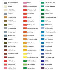 Vinyl Color Chart Dollar Signs And Graphics Lake Tahoe