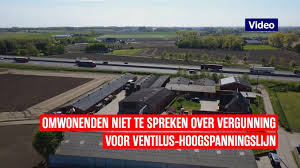 Omwonenden niet te spreken over vergunning voor Ventilus-hoogspanningslijn