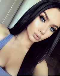 Instead, you should choose eye makeup to flatter your complexion and your hair and eye color. Instagram Xochampagne Snapchat Champagneox Pintrest Xochampagneox Gorgeous Makeup Beautiful Makeup Dark Hair Blue Eyes