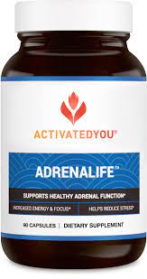 Amazon.com: ACTIVATEDYOU AdrenaLife, Calmness and Relaxation Adrenal  Support Supplement for Stress Relief, 90 Capsules : Health & Household