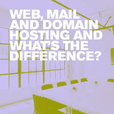 Web Mail And Domain Hosting And Whats The Difference A Domain Host A Web Host Domain Registration Domain Registration Doma Domain Hosting Hosting Domain