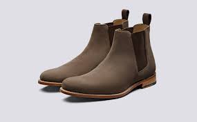 Dark brown ladies chelsea ankle boots,shoes woman boots. Declan Chelsea Boots For Men In Dark Brown Nubuck Grenson Shoes