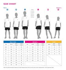 Sportswear Size Charts Of Yonex Gosen Victor Vision Quest
