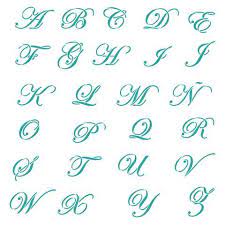 Estilos de letras letras elegantes moldes de letras bonitas letras decoradas fontes de caligrafia. Moldes De Letras Cursivas Grandes Abecedario Para Imprimir Mayusculas Y Minusculas Todo Imagenes