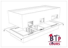 Dessin De Plan Coupe De La Vue En Plan Cours Btp Documents Civilengineering Vue En Plan Dessin Plan Plan Facade