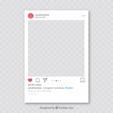 The strategic grid instagram layout #11: Instagram Post With Transparent Background Instagram Mockup Instagram Frame Free Instagram