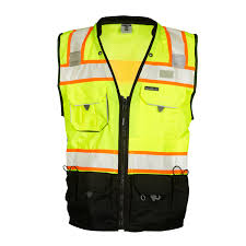 Hiviz Surveyors Vest Ml Kishigo Santa Ana Ca