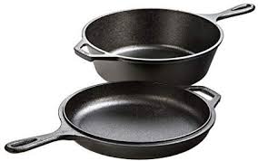 Lodge 3 Quart Cast Iron Combo Cooker Pre Seasoned Cast Iron Skillet Fryer Dutch Oven And Co Best Cast Iron Skillet Seasoning Cast Iron Cast Iron Dutch Oven