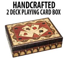 Fits standard poker size decks with tuck box. Playing Card Boxes Enchanted World Of Boxes