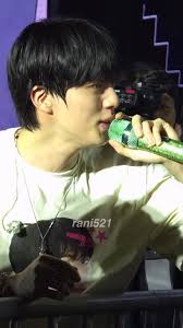 SEOKJIN rehearsing “ANOTHER LEVEL” inside the Honda Center before  SOUNDCHECK..😍 (© Tom Slack