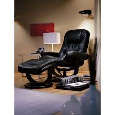 Costco Andre Leather Black Reclining Chair And Ottoman Chair And Ottoman Recliner Chair Recliner