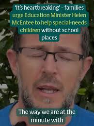 Riley McMahon (13), who has autism and an intellectual disability, is still  waiting for an appropriate school place for this year