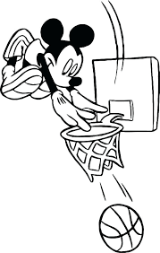 Welcome back the warm weather with these spring coloring sheets. Mickey Playing Basketball Coloring Page Free Printable Coloring Pages For Kids