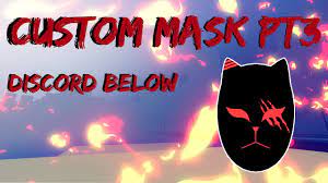 Credits to the youtuber vulex, the creator of all the masks we are going to show you: Code Shinobi Life 2 Custom Mask Pt 3 Road To 500 Subs Youtube
