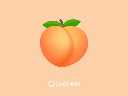 The Joypixels Peach Emoji Version 5 5 In 2020 Peach Emoji Creative Professional