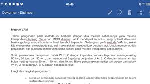 Maybe you would like to learn more about one of these? Contoh Soal Vam