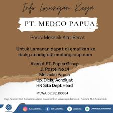 Perusahaan ini bermula dari sebuah perusahaan kontraktor pertikelir di bidang jasa pengeboran minyak dan gas bumi di daratan (onshore drilling). Blk Samarinda Info Loker Pt Medco Papua Facebook