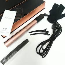4.5 out of 5 stars 144. Kipozi Hair Straightener 2 In 1 Straightener And Curling Iron Titanium Flat Iron For Hair With Salon High Heat 450 V7 In Gold R3031 Beauty Personal Care Hair On Carousell