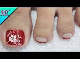 Uñas decoradas con flores uñas decoradas manos uñas pintadas de encaje uñas decoradas hermosas arte de uñas de pies diseños de uñas pies uñas manos y pies #diseño de #uñas #flor para principiantes ¡muy fácil! Diseno De Unas Para Pies Flor En Rojo Muy Facil Flowers Nail Art Nlc Youtube Unas Rojas De Los Pies Unas Pies Decoracion Disenos De Unas Pies