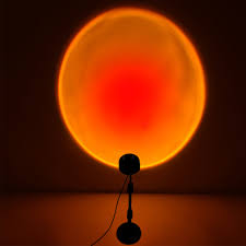 These sunset lamps have gone viral on tiktok in 2021. 180 Degree Rotation Usb Projection Lamp Sunset Red Sunset Lamp Night Light Projector Led Lamp Romantic Visual Floor Stand Led Light For Photography Selfie Home Living Room Bedroom Decor Lighting Ceiling Fans Tools Home