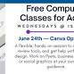 Computer Classes for Adults - Canva Open Lab