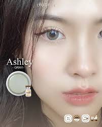 🧁ลุคคุณหนู ดวงตาละมุน Ashley กรองแสง️ ☀️ ของแท้ มีอย. ✓เลนส์นิ่ม ค่าน้ำ55%  คอนแทคเลนส์ MAYA Lens ตาโต บิ๊กอาย พร้อมส่ง