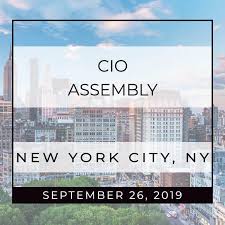 2019 Cio Ny Assembly Sept 26 Apex Assembly
