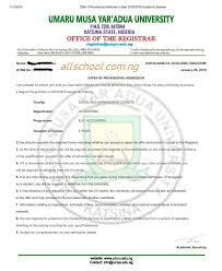 Jamb has changed its interface and how it operates. How To Print Umyu Admission Letter For 2019 2020 Session