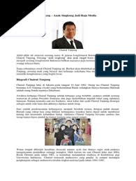 Biografi Chairul Tanjung