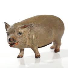 Antique Piggy Bank Germany Around 1900 Piggy Bank Piggy Pig Collectables