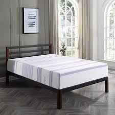 Classic Brands Vibe 12 Inch Gel Memory Foam Mattress Bed In A Box Mattress Only Twin Xl Review Bed Mattress Memory Foam Foam Mattress Bed Mattress
