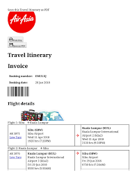 You may also get other benefits like priority booking, special offers and discounts and excess air asia baggage allowance as an airasia big loyalty member. Airasia Travel Itinerary Booking No Emulxj Pages 1 3 Flip Pdf Download Fliphtml5