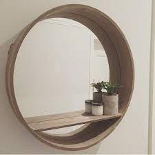 This wonderful and versatile arched wall dual metal mirror by the pace collection has a demilune console glass shelf. 9 Basic Types Of Mirror Wall Decor For Bathroom Printmeposter Com Blog