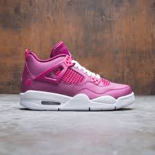 Air Jordan 4 Retro Big Kids True Berry Rush Pink White In 2020 Pink Jordans Sneakers Men Fashion Jordan 4