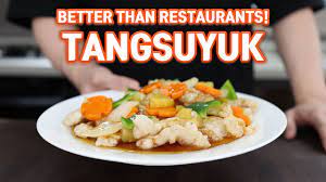 KOREAN SWEET AND SOUR PORK, TANGSUYUK l Better Than Restaurants - YouTube